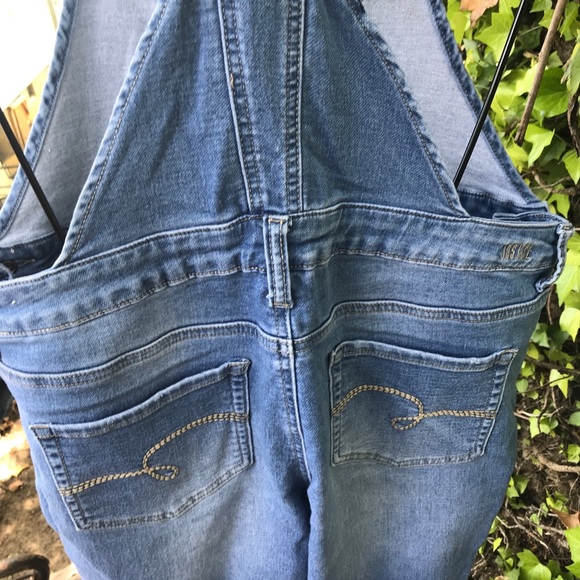 Justice Overalls Mid Rise Super Skinny 18 Plus - Picture 7 of 8